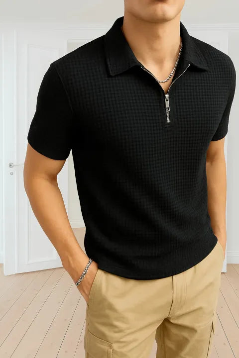 White , Black , Grey Half Sleeve Polo Tshirt